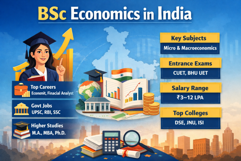 BSC Economics in India: Courses, Colleges, Fees, Eligibility, and Career Opportunities - FindMyCollege