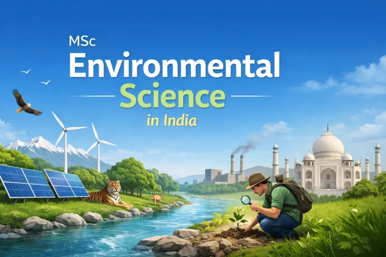 MSC Environmental Science in India: Colleges, Fees, Syllabus, and Career Opportunities - FindMyCollege