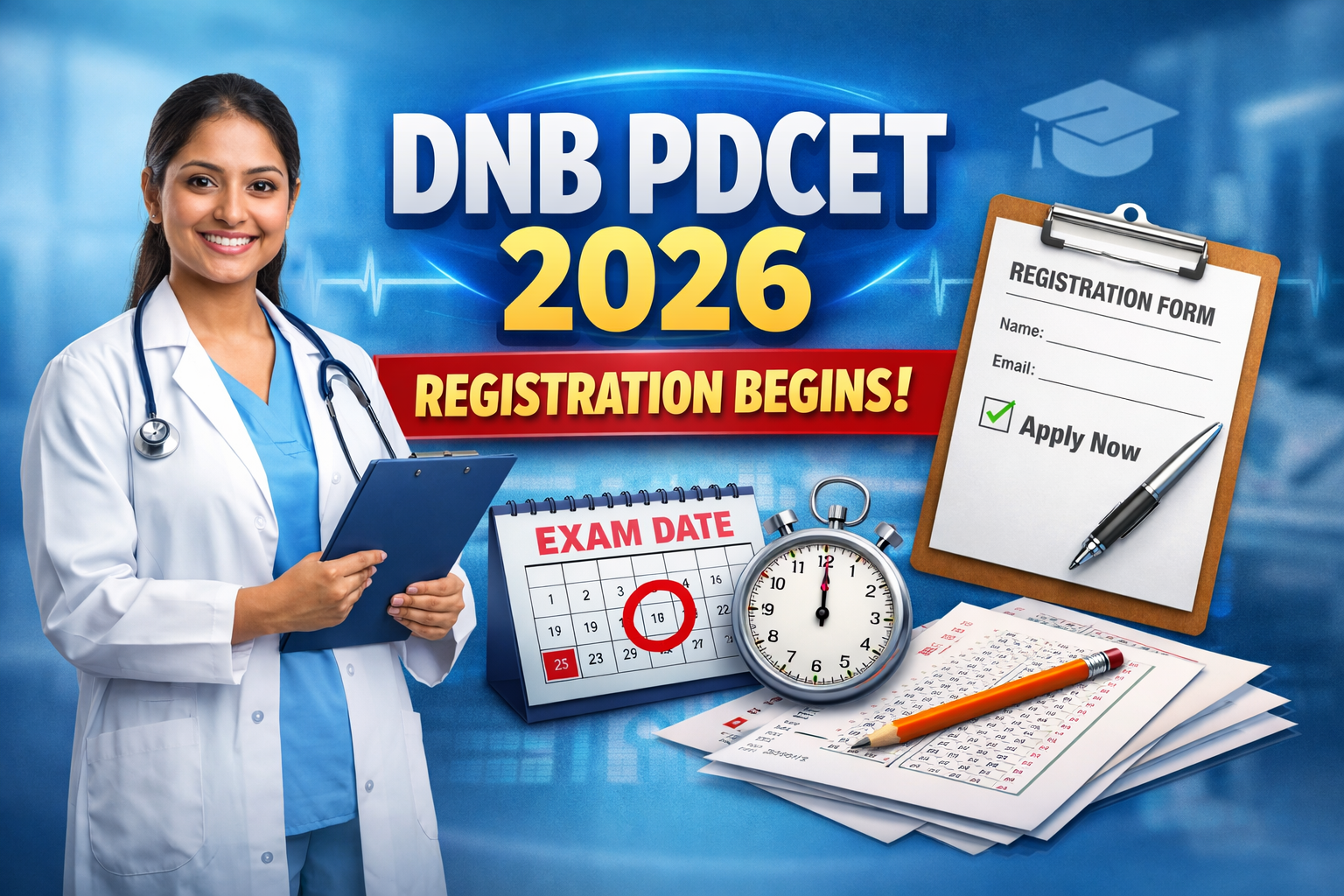 DNB PDCET 2026 Registration Begins Today @natboard.edu.in - FindMyCollege