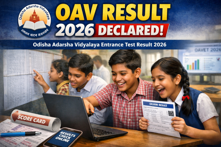 OAV Results 2026 Declared at Oav.edu.in: Where and How to Check - FindMyCollege