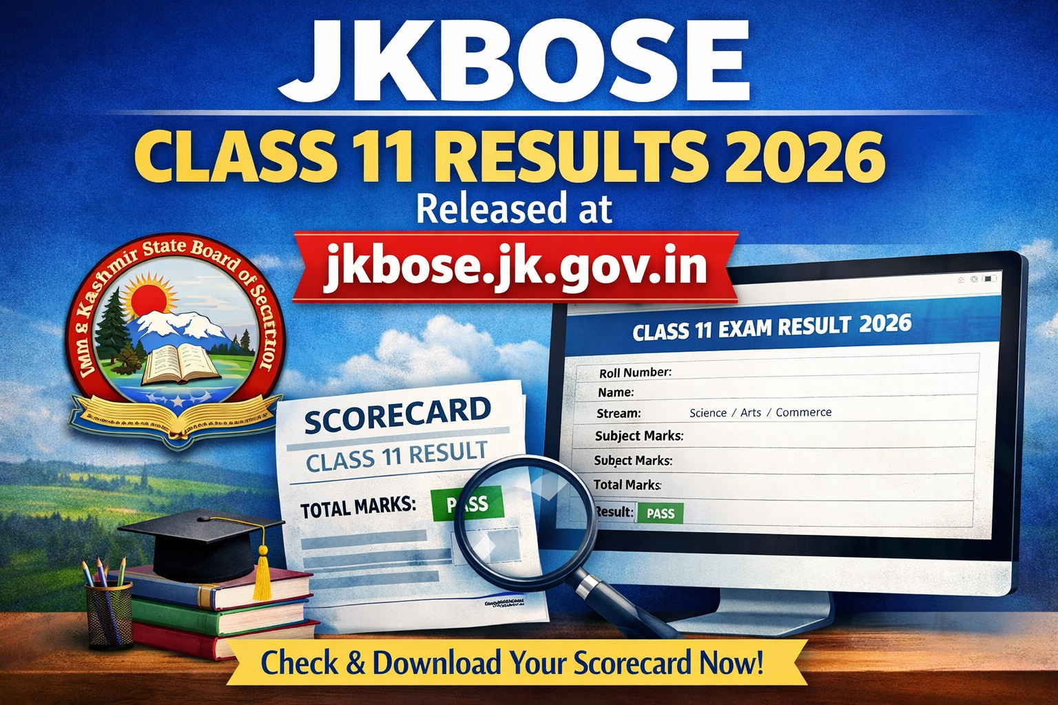 JKBOSE Class 11 Results 2026 Released at Jkbose.jk.gov.in - FindMyCollege