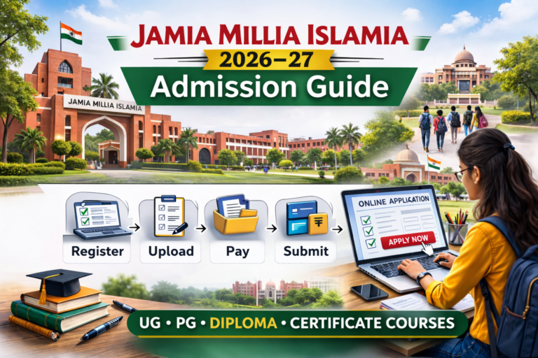 Jamia Millia Islamia 2026–27 Registration Guide: Complete Application Process Explained - FindMyCollege