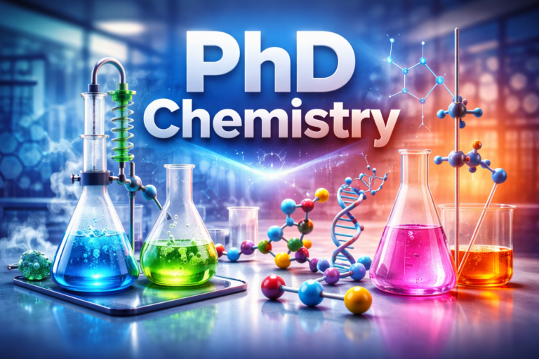 PHD in Chemistry: Complete Guide to Course, Eligibility, Admission, Syllabus, Research Areas, Career Scope, and Salary - FindMyCollege