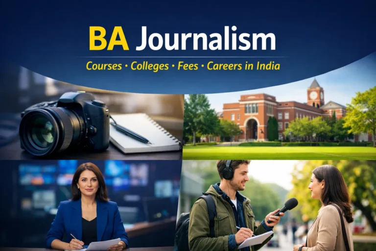 BA Journalism: Courses, Colleges, Fees, Syllabus, and Career Opportunities in India - FindMyCollege