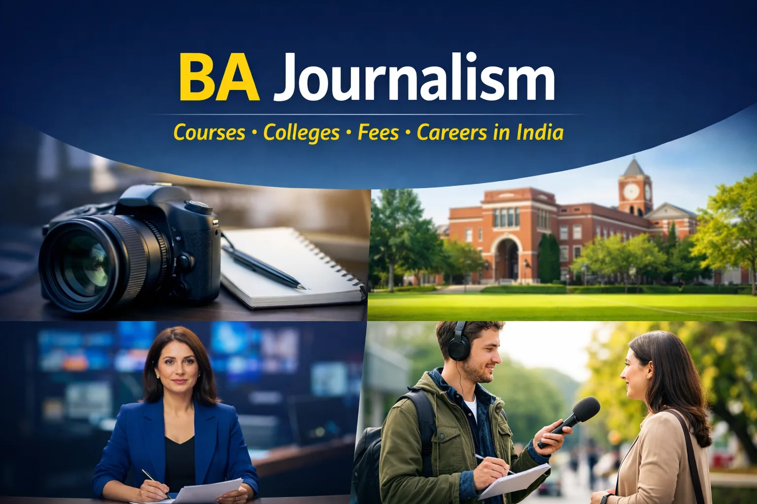 BA Journalism: Courses, Colleges, Fees, Syllabus, and Career Opportunities in India - FindMyCollege