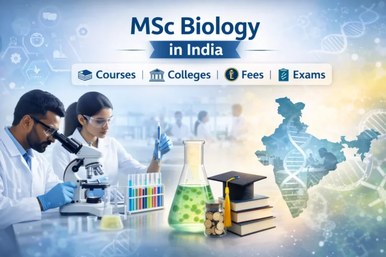 MSC Biology in India: Courses, Colleges, Fees, Scope, and Entrance Exams - FindMyCollege