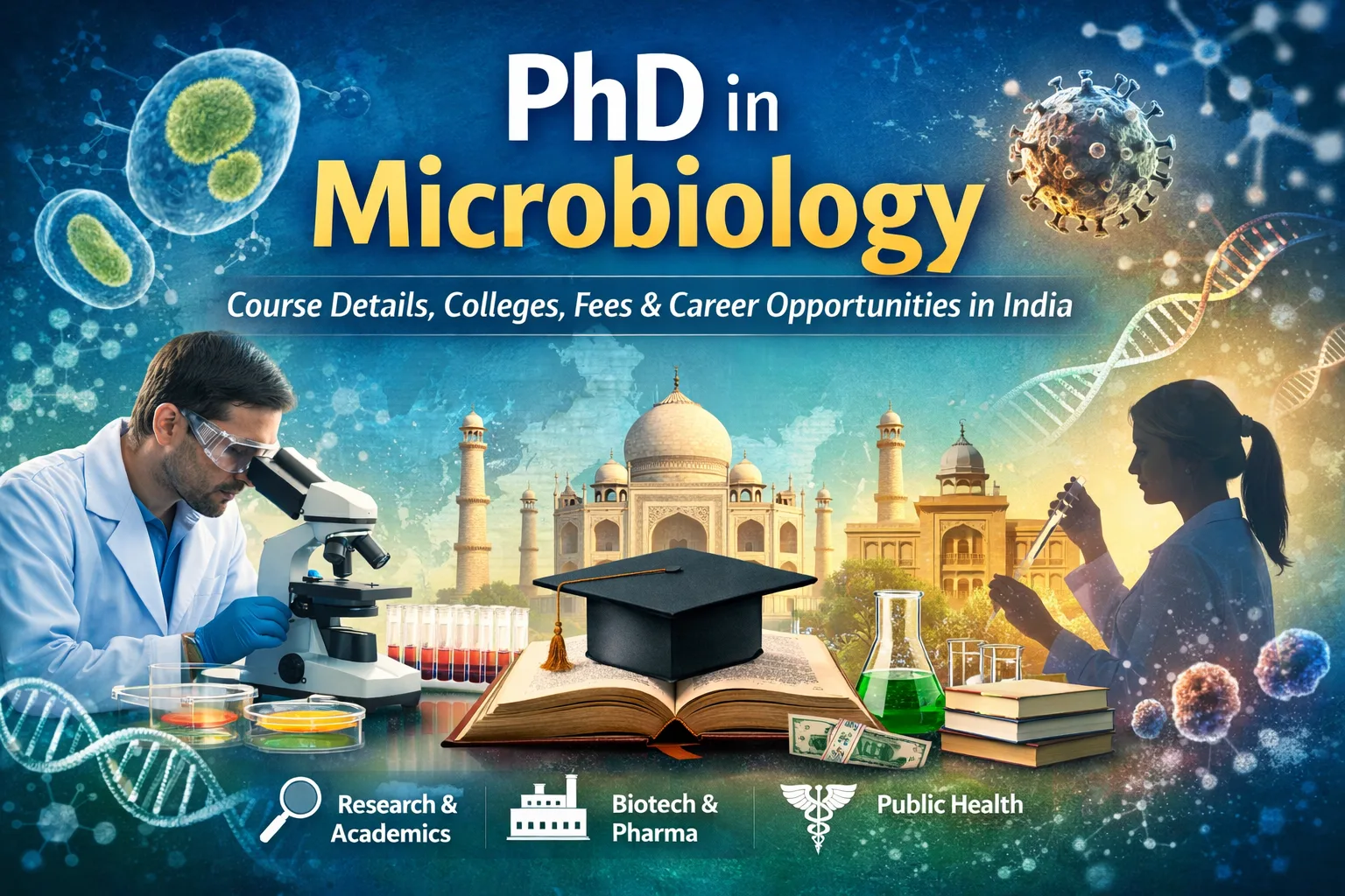 PHD in Microbiology: Course Details, Colleges, Fees, and Career Opportunities in India - FindMyCollege