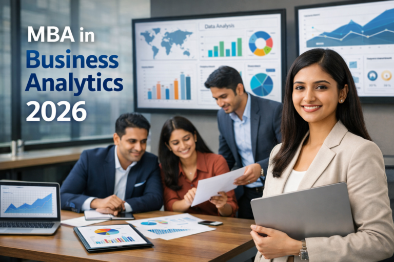 MBA in Business Analytics 2026: Colleges, Fees, Eligibility, Syllabus & Career India - FindMyCollege
