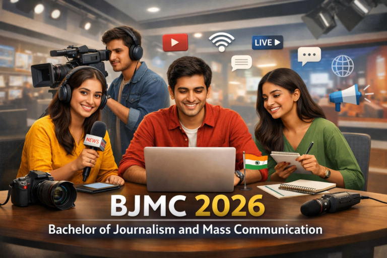BJMC 2026: Course, Colleges, Fees, Eligibility, Syllabus & Career Scope India - FindMyCollege