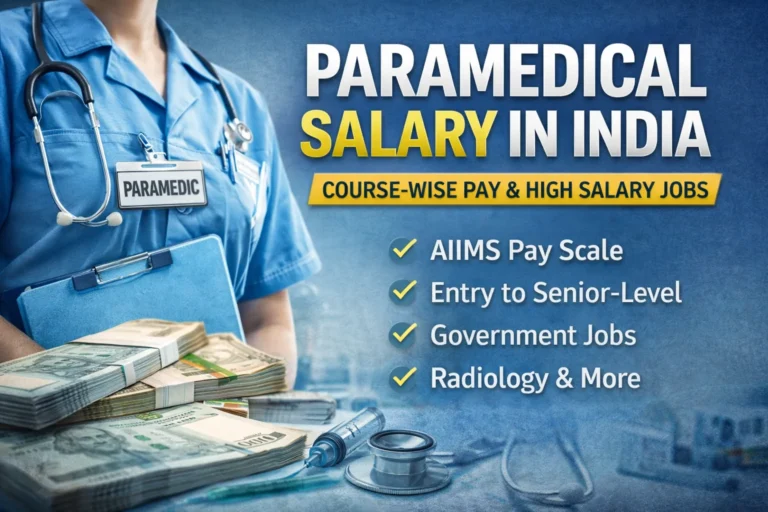 Paramedical Salary in India: Course-Wise Pay, Career Growth & High-Paying Roles - FindMyCollege