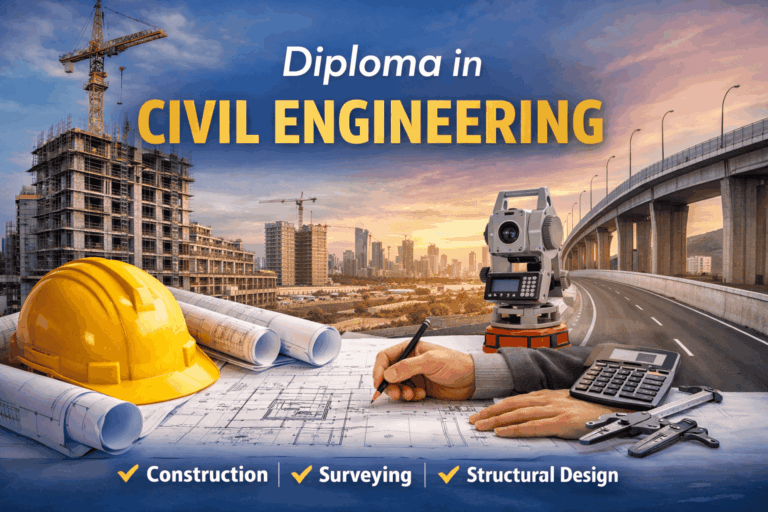 Diploma in Civil Engineering 2026: Course, Colleges, Fees, Eligibility & Career Scope India - FindMyCollege