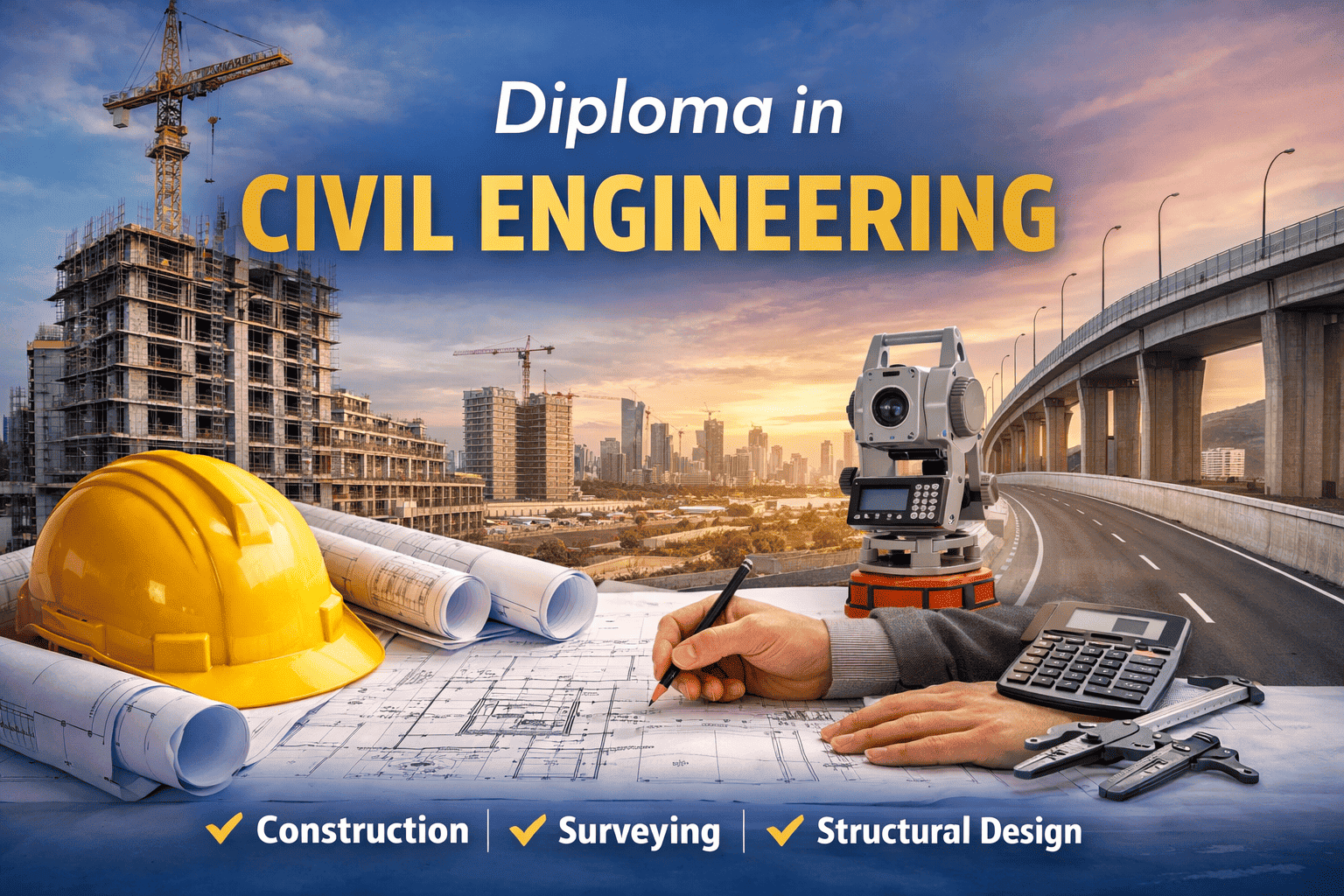 Diploma in Civil Engineering 2026: Course, Colleges, Fees, Eligibility & Career Scope India - FindMyCollege