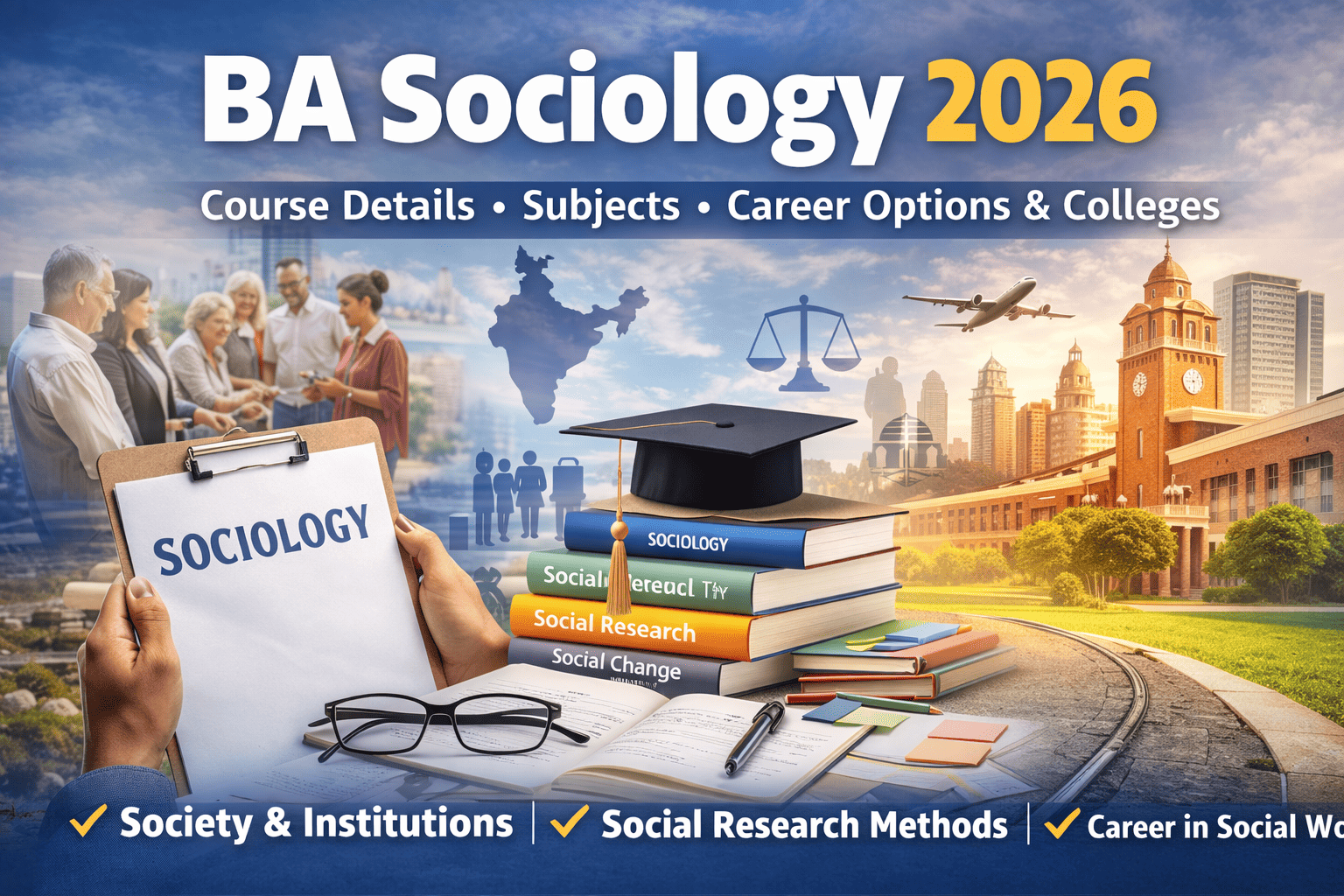 BA Sociology 2026: Course Details, Subjects, Career Options & Colleges - FindMyCollege