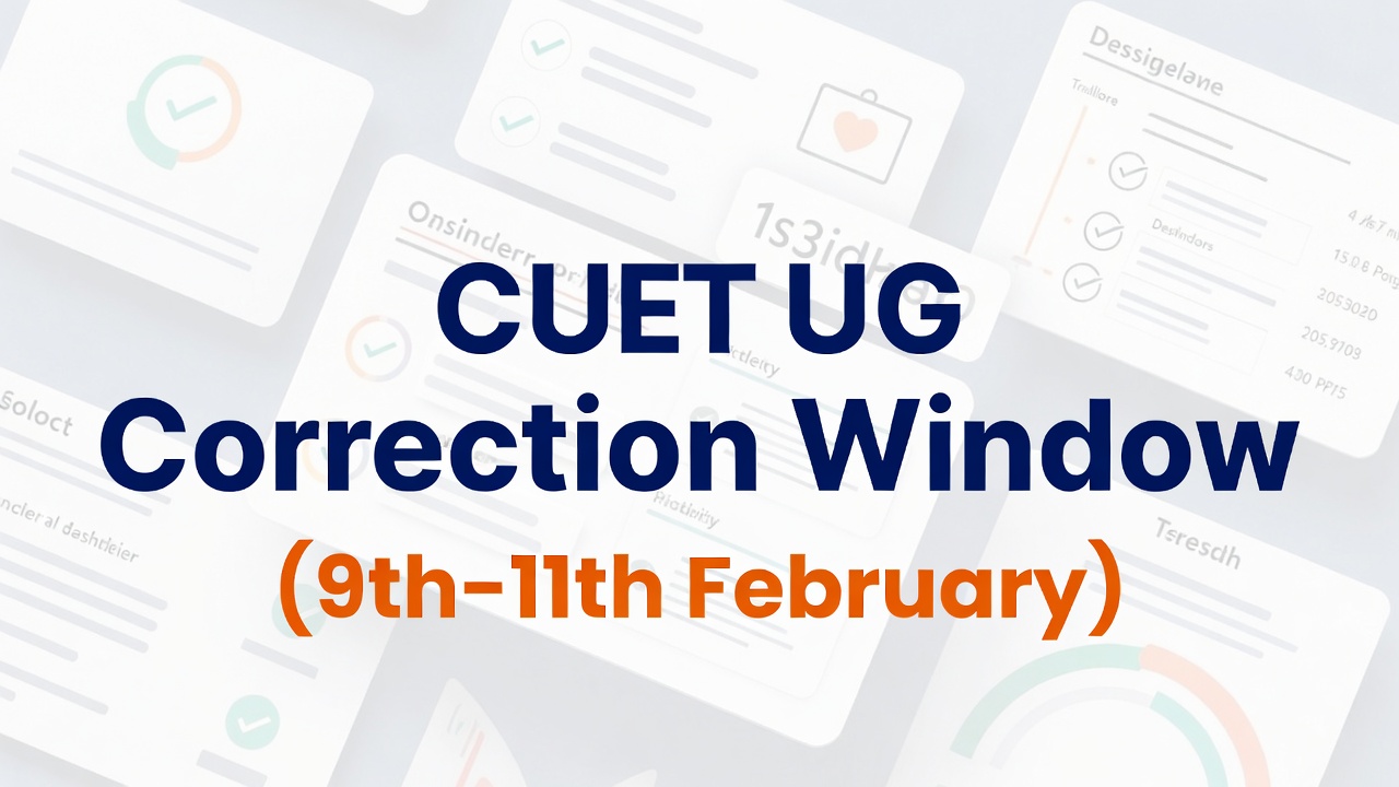 CUET UG Correction Window 2026: How to Edit Your CUET Application Form - FindMyCollege