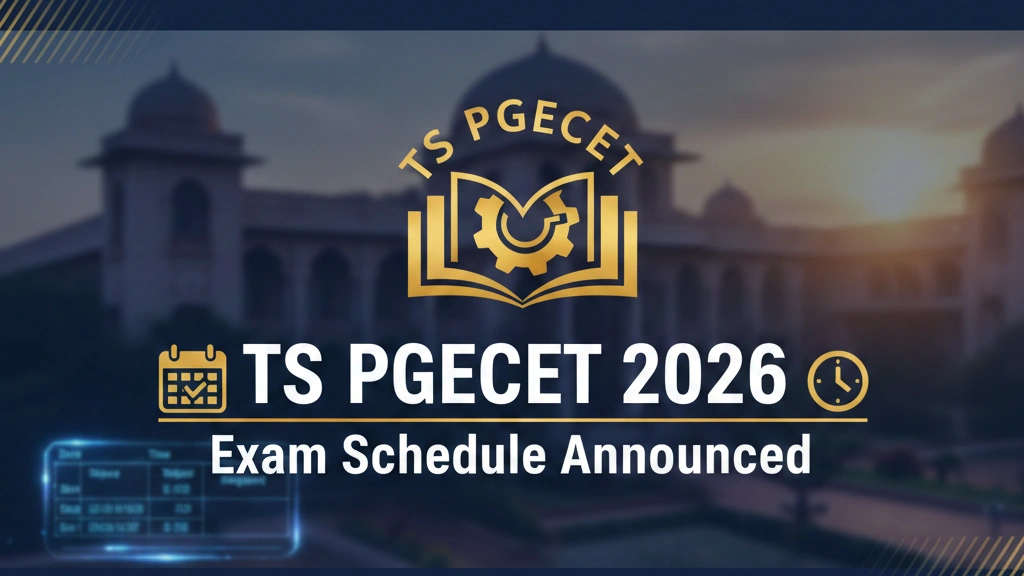 TS PGECET 2026 Exam Schedule Announced by JNTU Hyderabad; View Exam Schedule, Shift Timings, and More - FindMyCollege