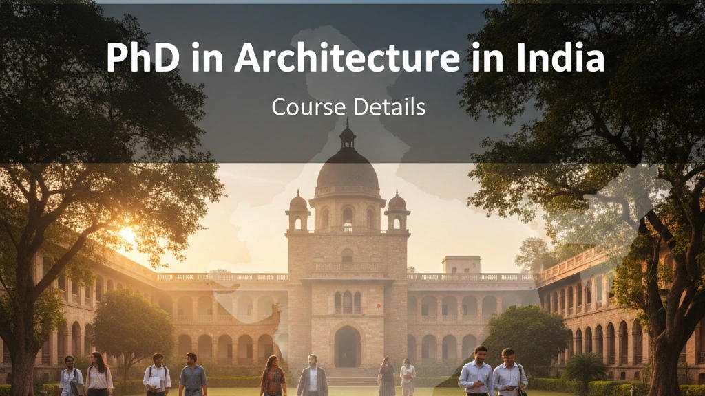 PHD in Architecture in India: Colleges, Fees, Eligibility, and Career Paths - FindMyCollege
