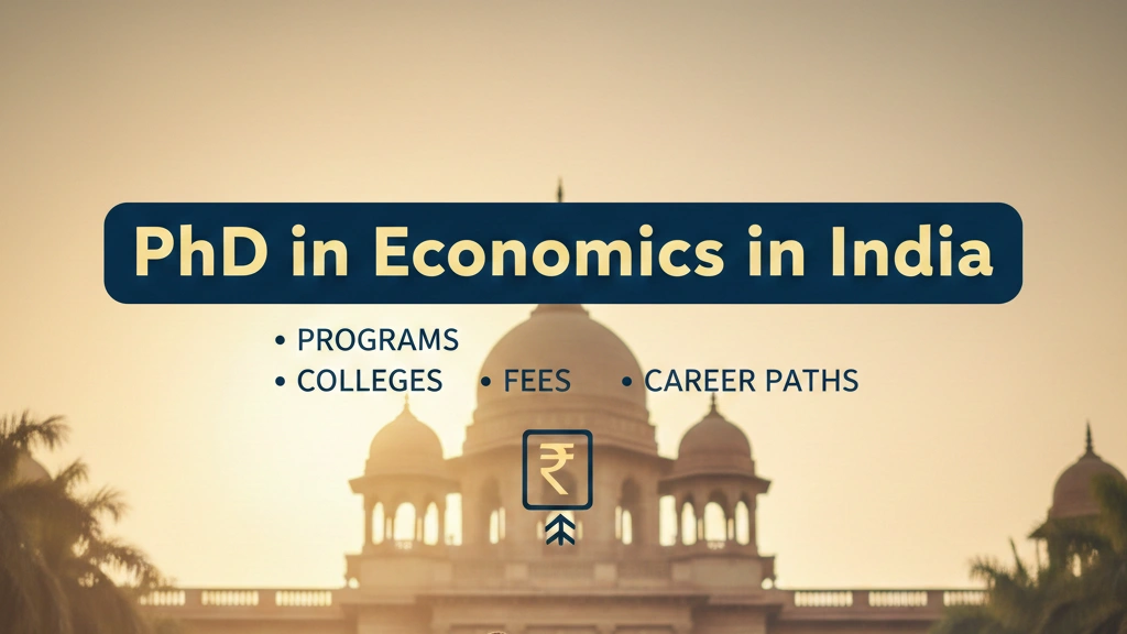 PHD in Economics in India: Programs, Colleges, Fees, and Career Paths - FindMyCollege