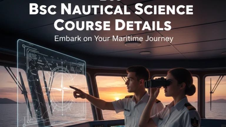 BSC Nautical Science 2026: Course, Colleges, Fees, Eligibility & Merchant Navy Career India - FindMyCollege