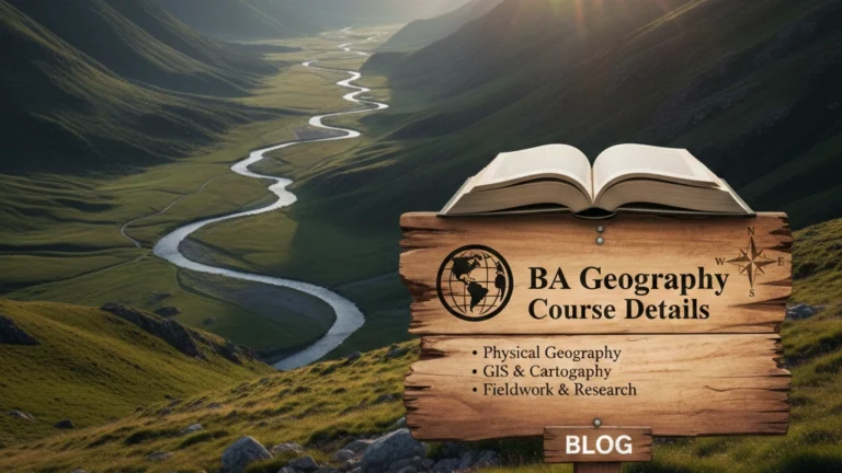 BA Geography: Course Details, Colleges, Syllabus, and Career Opportunities in India - FindMyCollege