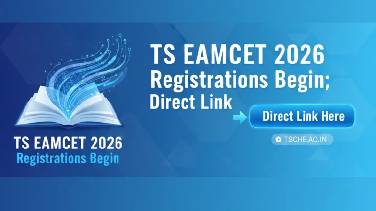 TS EAMCET 2026 Registrations Begin at Eapcet.tgche.ac.in; Direct Link, Official Notification Here - FindMyCollege