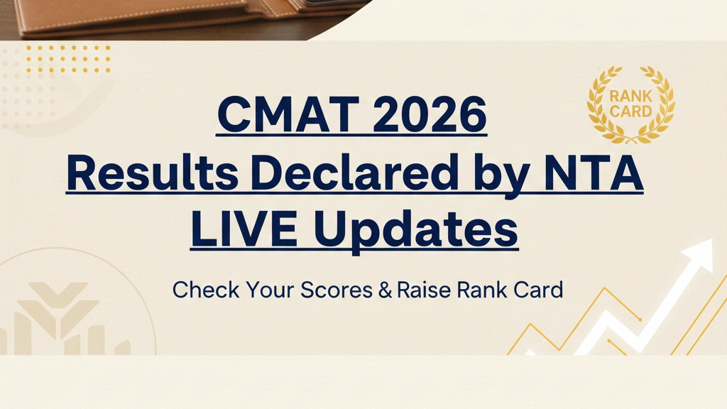 CMAT 2026 Results Declared by NTA: Result and Scorecard Direct Links Here - FindMyCollege