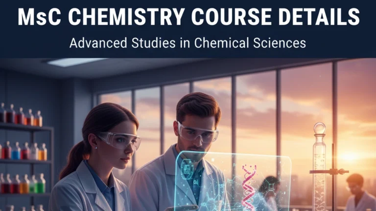 MSC Chemistry 2026: Course, Colleges, Fees, Eligibility, Syllabus & Career Scope India - FindMyCollege