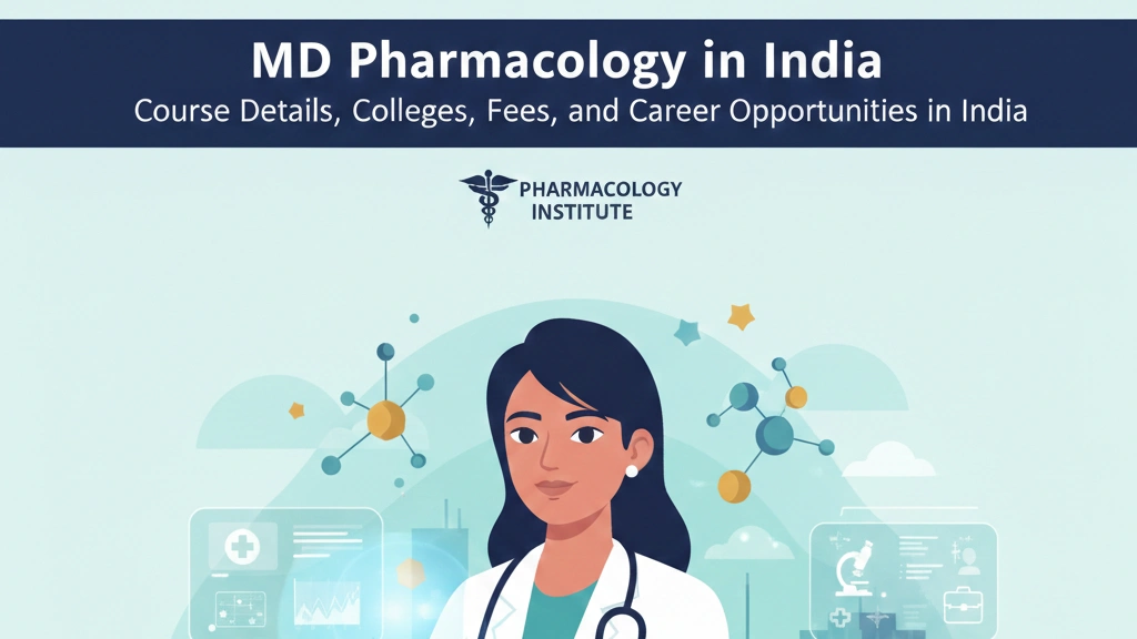 MD Pharmacology: Course Details, Colleges, Fees, and Career Opportunities in India - FindMyCollege