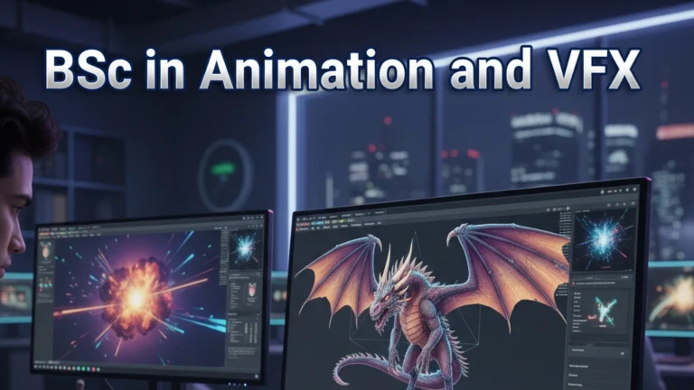 BSC in Animation and VFX 2026: Courses, Syllabus, Eligibility & Career Paths - FindMyCollege