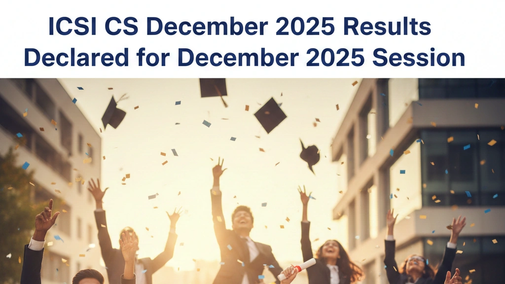 ICSI CS December 2025 Results Declared for December 2025 Session; Download CS Executive and Professional Result & Scorecard Here - FindMyCollege