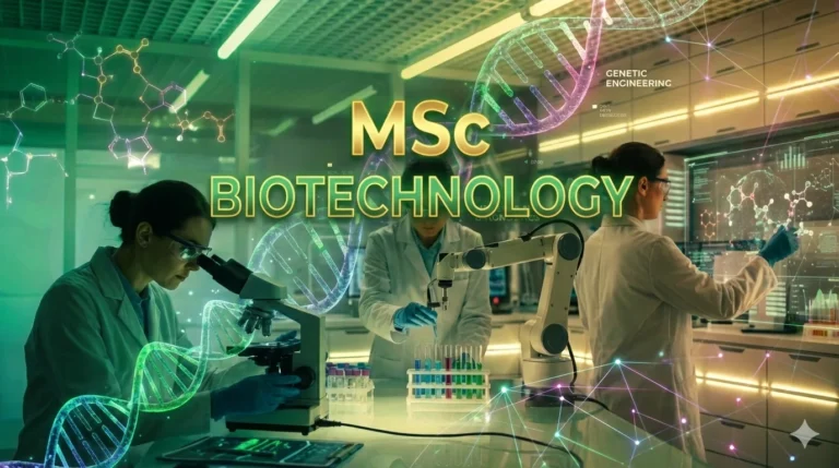 MSC Biotechnology 2026: Course, Colleges, Fees, Eligibility, Syllabus & Career India - FindMyCollege