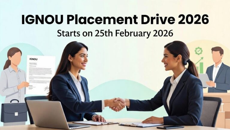 IGNOU’s Second Mega on-Campus Placement Drive Commences on February 25, 2026 - FindMyCollege
