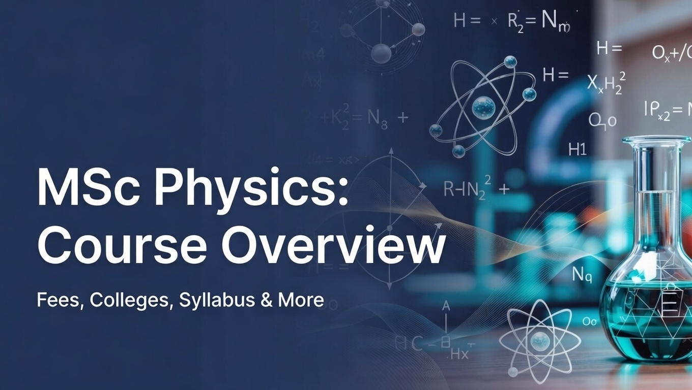 MSC Physics 2026: Courses, Colleges, Eligibility & Career Paths in India - FindMyCollege