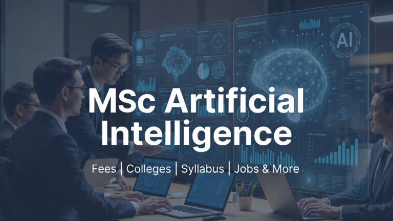 MSC Artificial Intelligence in India: Colleges, Fees, Syllabus, and Career Opportunities - FindMyCollege