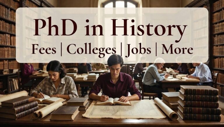 PHD in History in India: Colleges, Fees, Eligibility, and Career Paths - FindMyCollege