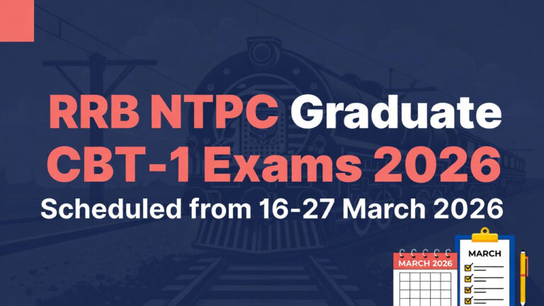 RRB Releases NTPC Graduate CBT-1 Exam Schedule 2026: Find Direct Links, Full Schedule and Latest Updates - FindMyCollege