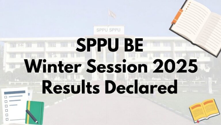 SPPU Announces B.E. Winter Session 2026 Results: Find Direct Links to View & Download - FindMyCollege