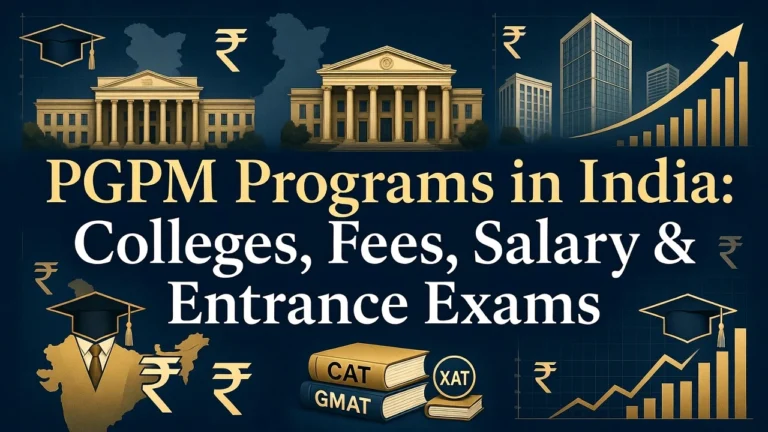 PGPM Programs in India: Colleges, Fees, Salary, and Entrance Exams - FindMyCollege