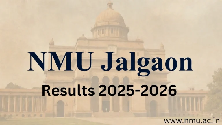 NMU Result 2025-2026 Check KBC NMU UG, PG Semester Results at Nmu.ac.in - FindMyCollege