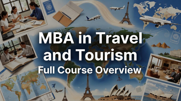 MBA in Travel and Tourism: Colleges, Fees, Syllabus, Career Scope & Salary in India - FindMyCollege