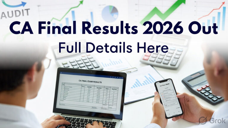 ICAI Declares CA Final January 2026 Results: Find Direct Links with Toppers, AIRs and More - FindMyCollege