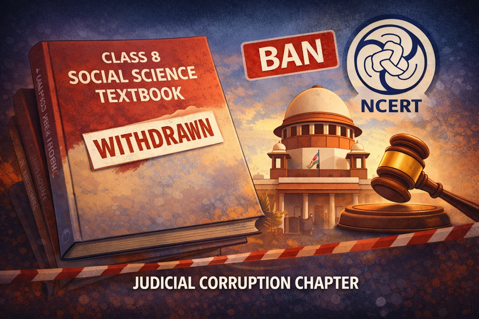 NCERT Withdraws Class 8 Textbook After Row over Judicial Corruption Chapter, Issues Public Apology - FindMyCollege