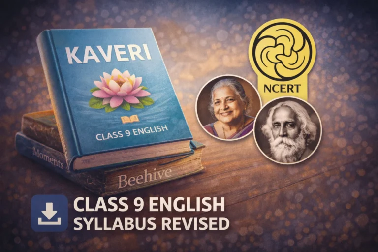 NCERT Class 9 English Syllabus 2026 Revised: New Textbook to Feature Sudha Murty and Tagore - FindMyCollege
