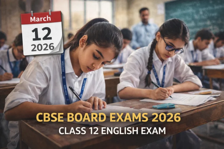 CBSE Board Exams 2026: Class 12 English Board Exam Conducted Today Across India - FindMyCollege