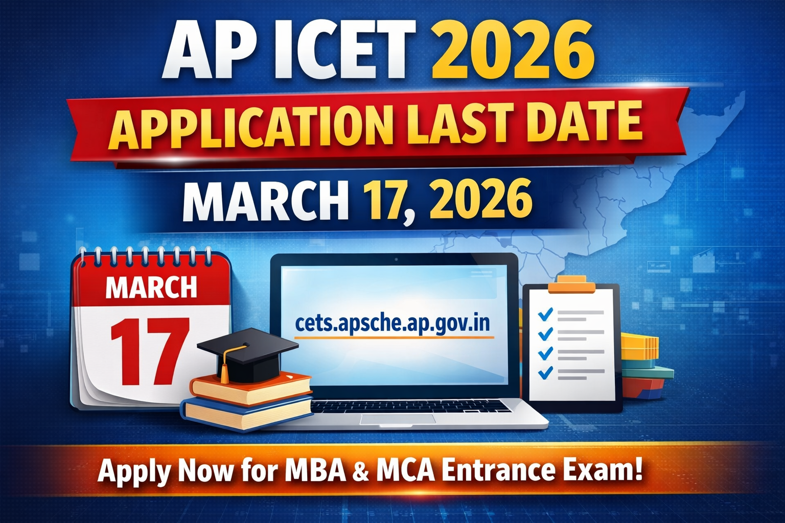 AP ICET Application Last Date 2026: Registrations Without Late Fee Closing Soon at Cets.apsche.ap.gov.in - FindMyCollege