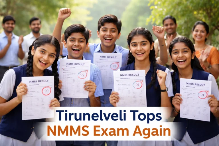 Tirunelveli Tops Tamil Nadu Again in NMMS Exam 2026; 659 Students Qualify - FindMyCollege