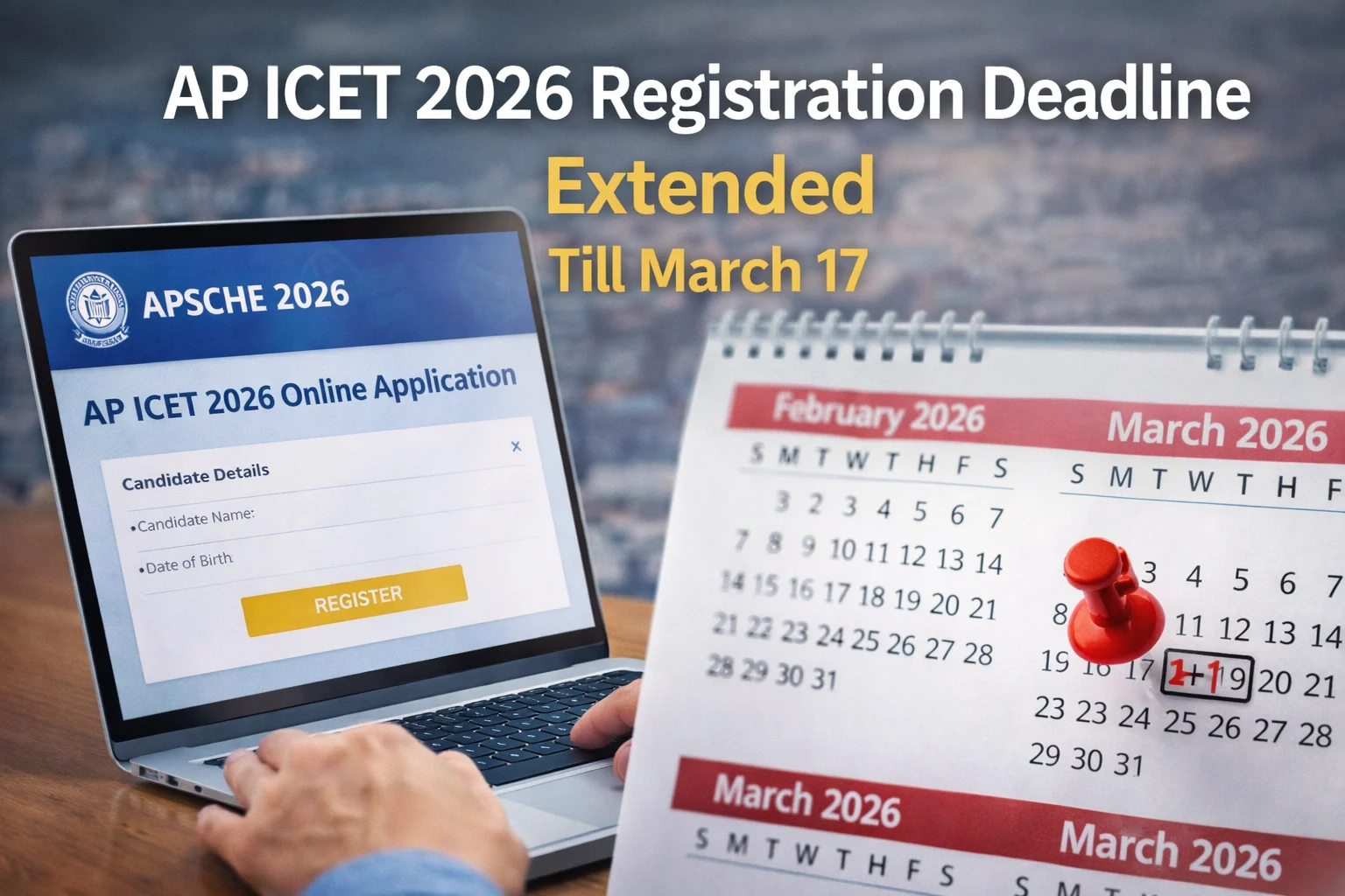 AP ICET 2026 Registration Deadline Extended Till March 17 Without Late Fee - FindMyCollege