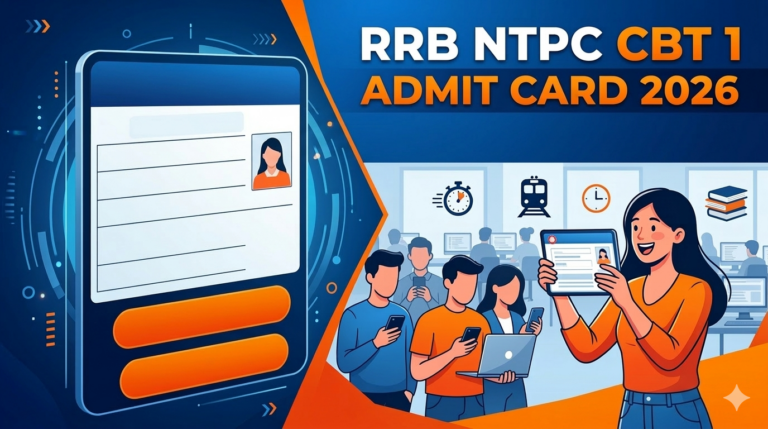RRB NTPC CBT 1 Admit Card 2026 OUT LIVE: Graduate Hall Ticket Download Link at Rrb.digialm.com - FindMyCollege