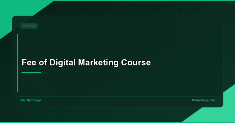 Digital Marketing Course Fees: Syllabus, Colleges & Salary in India