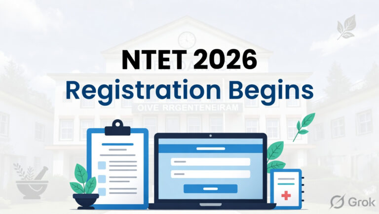 NTET 2026 Exam Registrations Begin, Find Application Link, Exam Fee & More - FindMyCollege
