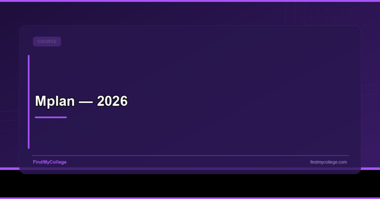 Mplan — 2026